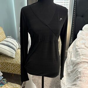 Head Black Long Sleeve Women's Top
